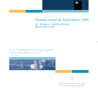Informe de actividades 2024-2025