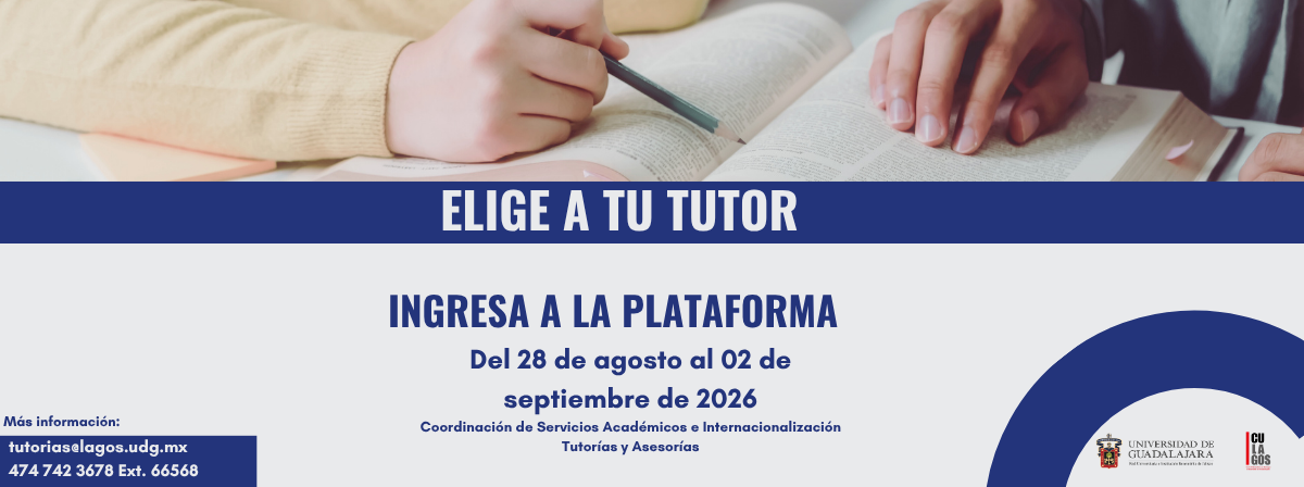 Elije a tu tutor 2026B