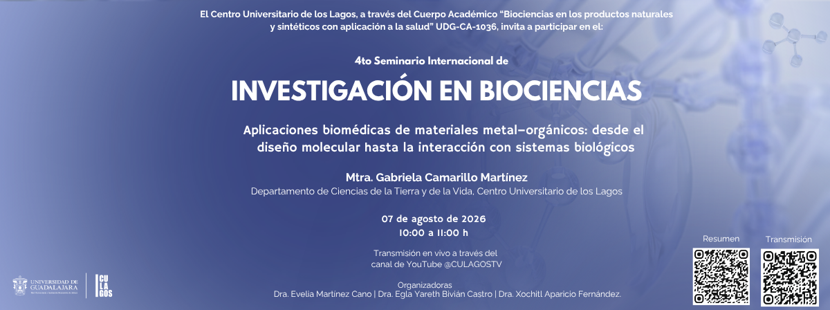 4to Seminario de Investigación en Biociencias