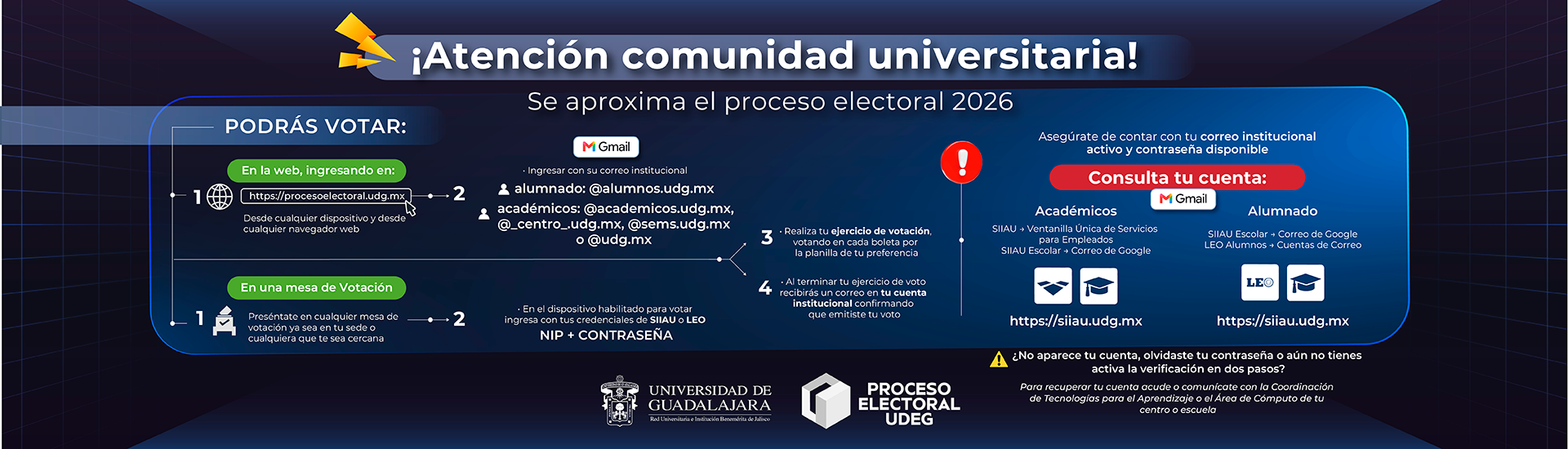 BANNER VOTACION + CORREO