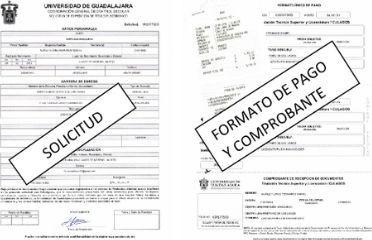 Solicitud y formato de pago
