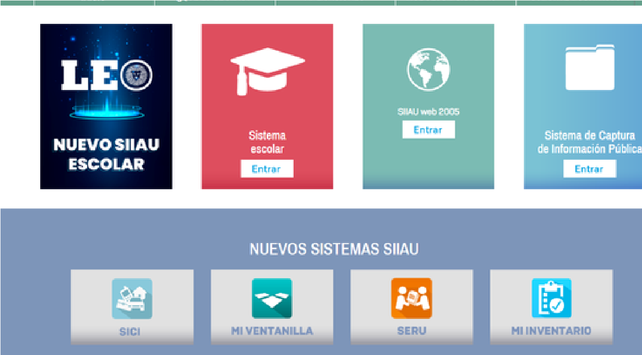 Página: https://siiau.udg.mx