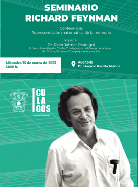 Seminario Richard Feynman: Representación matemática de la memoria